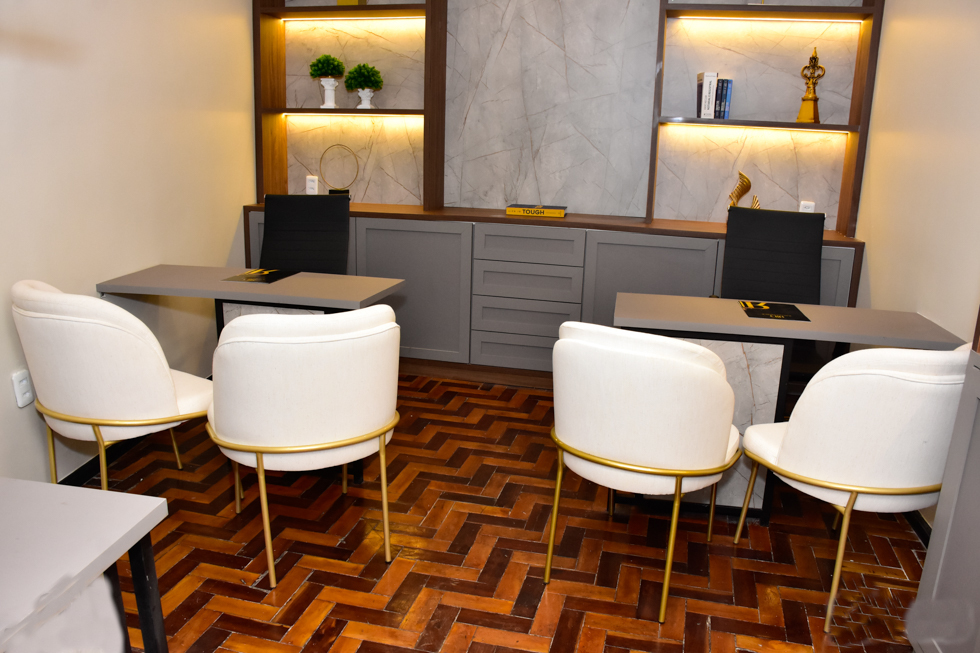 Sala de atendimento à equipe